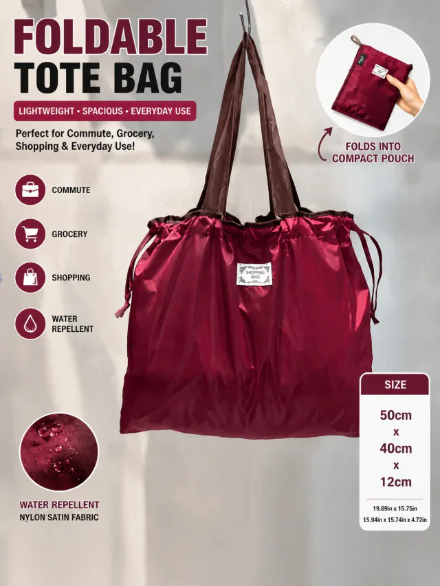 YOYO foldable nylon tote collection