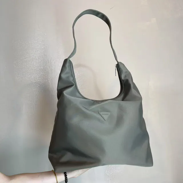 Original gray-green YOYO shoulder hobo bag product photo